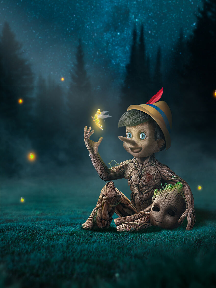 I Merge Two Characters That Have Something In Common Together (16 Pics)