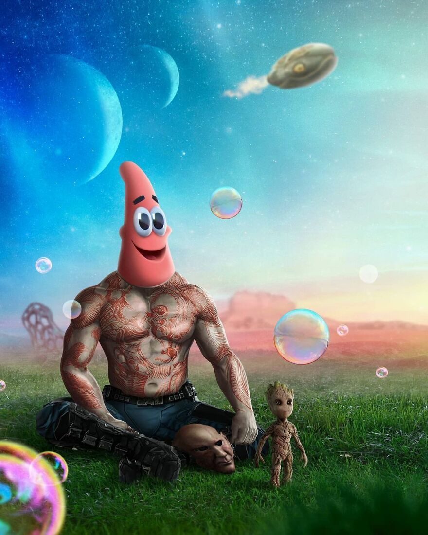 I Merge Two Characters That Have Something In Common Together (16 Pics)