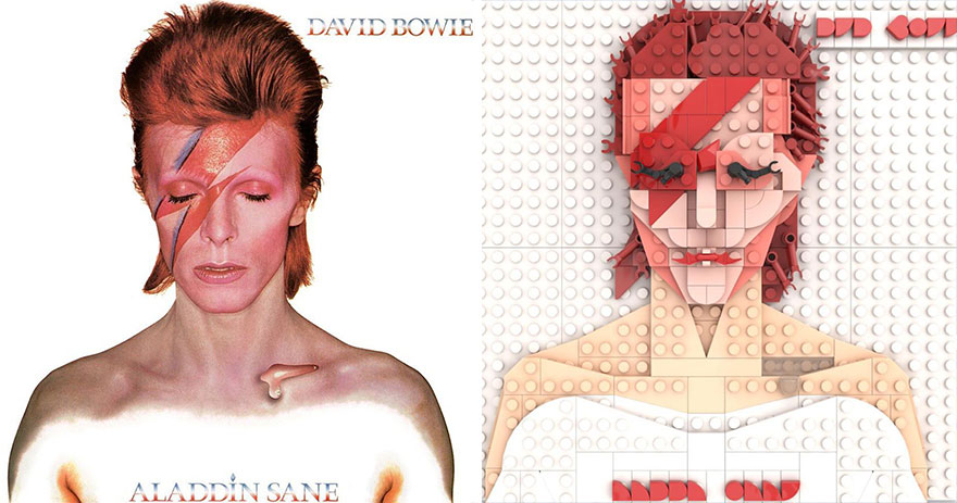 Artist Recreates Popular Music Albums With LEGO, And They’re Surprisingly Accurate (30 Pics)