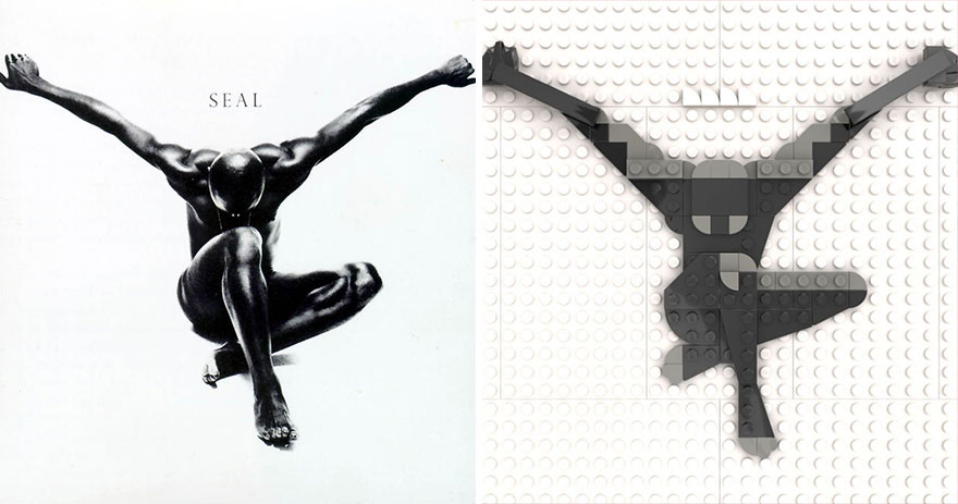 Artist Recreates Popular Music Albums With LEGO, And They’re Surprisingly Accurate (30 Pics)