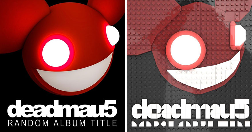 Artist Recreates Popular Music Albums With LEGO, And They’re Surprisingly Accurate (30 Pics)