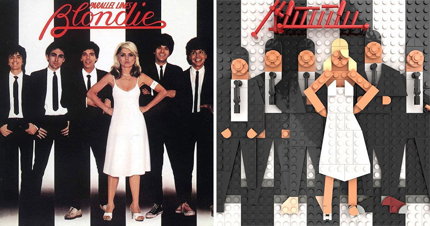 Artist Recreates Popular Music Albums With LEGO, And They’re Surprisingly Accurate (30 Pics)