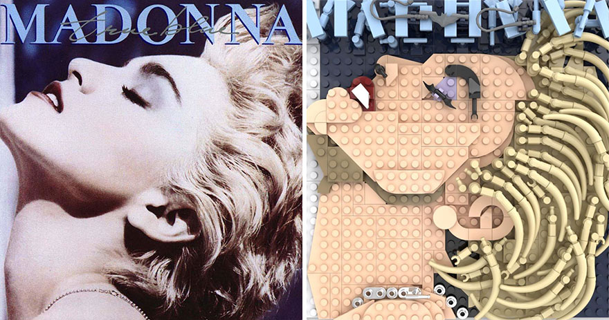 Artist Recreates Popular Music Albums With LEGO, And They’re Surprisingly Accurate (30 Pics)