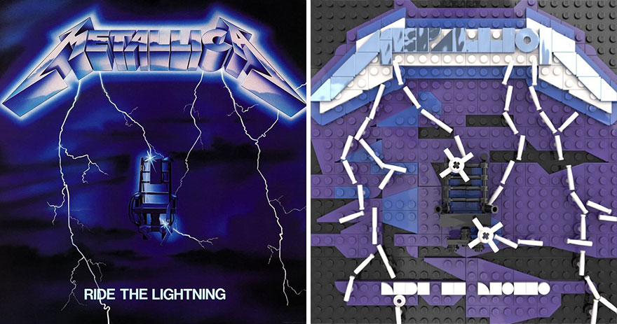 Artist Recreates Popular Music Albums With LEGO, And They’re Surprisingly Accurate (30 Pics)