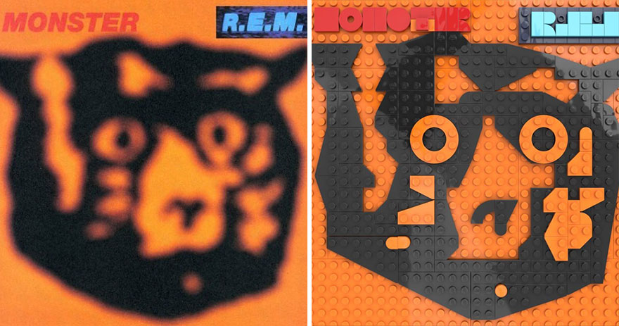 Artist Recreates Popular Music Albums With LEGO, And They’re Surprisingly Accurate (30 Pics)