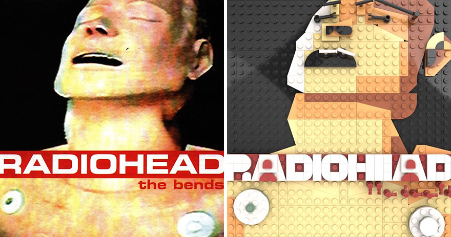 Artist Recreates Popular Music Albums With LEGO, And They’re Surprisingly Accurate (30 Pics)