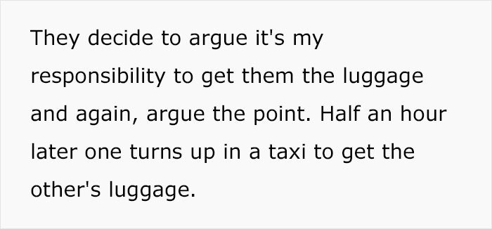 Family Friend’s Sons Refuse To Wear Seatbelts On The Way To The Airport, Miss Their Flight Family Friend’s Sons Refuse To Wear Seatbelts On The Way To The Airport, Miss Their Flight