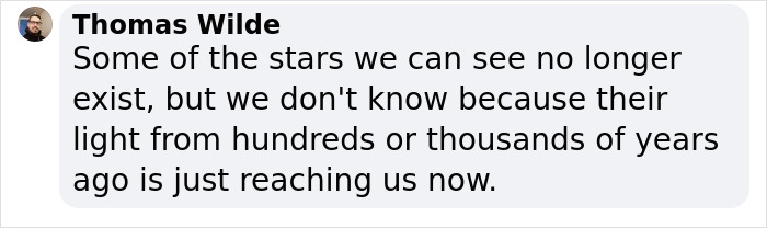 Person Deconstructs The Size Of The Universe So Well, It Makes People Question If Their Existence Even Matters Person Deconstructs The Size Of The Universe So Well, It Makes People Question If Their Existence Even Matters