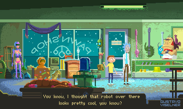 I’m A Pixel Artist And I Made Game Scenes Based On Popular Tv Series And Movies (30 Pics) I’m A Pixel Artist And I Made Game Scenes Based On Popular Tv Series And Movies (30 Pics)