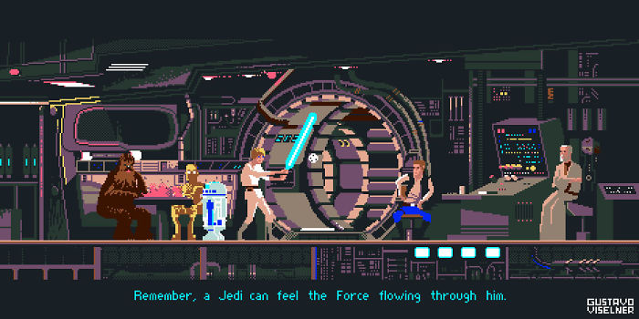 I’m A Pixel Artist And I Made Game Scenes Based On Popular Tv Series And Movies (30 Pics)