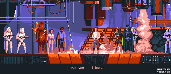 I’m A Pixel Artist And I Made Game Scenes Based On Popular Tv Series And Movies (30 Pics)