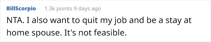 Woman Tells Her Fiancé She Wants To Be A Stay-At-Home Wife, And They Get Into A Heated Argument Woman Tells Her Fiancé She Wants To Be A Stay-At-Home Wife, And They Get Into A Heated Argument