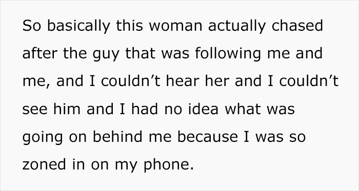 TikToker Shares How She Was Followed By A Man And Didn’t Notice A Woman Warning Her As She Was Wearing Headphones TikToker Shares How She Was Followed By A Man And Didn’t Notice A Woman Warning Her As She Was Wearing Headphones