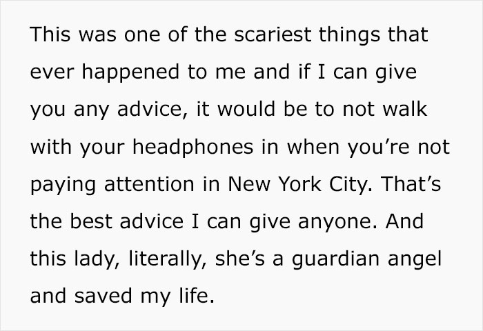 TikToker Shares How She Was Followed By A Man And Didn’t Notice A Woman Warning Her As She Was Wearing Headphones TikToker Shares How She Was Followed By A Man And Didn’t Notice A Woman Warning Her As She Was Wearing Headphones
