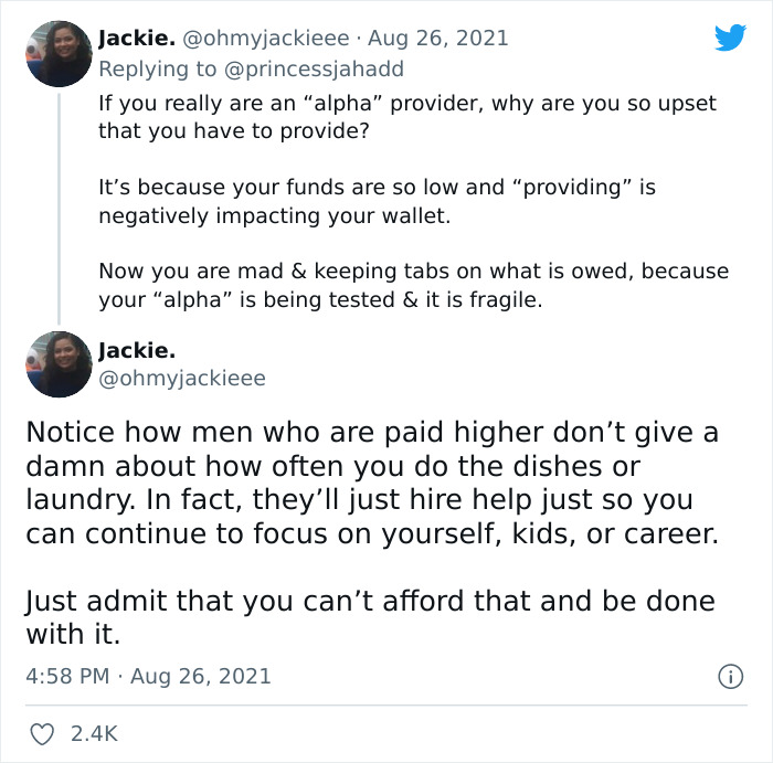 Self-Proclaimed “Alpha Male” Explains How Women Are Single Because Of Feminism, Gets Destroyed In The Comments Self-Proclaimed “Alpha Male” Explains How Women Are Single Because Of Feminism, Gets Destroyed In The Comments