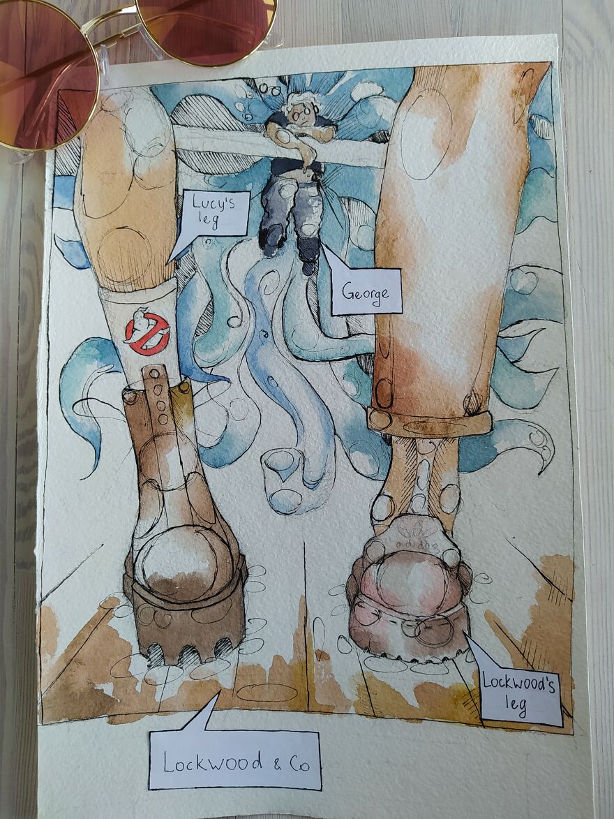 I Read Books And Then Draw Illustrations Based On Them (13 Pics)