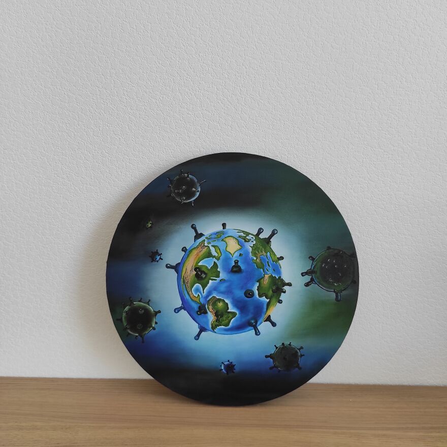 I Drew Earth After Covid 2021 I Drew Earth After Covid 2021