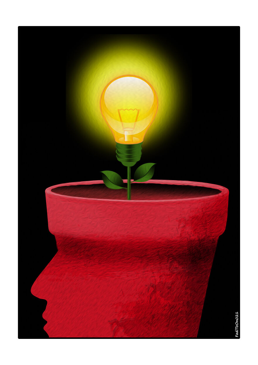 I’m Fadi Abou Hassan, A.K.A. Faditoon, And Here Are My 22 Thought-Provoking Illustrations I’m Fadi Abou Hassan, A.K.A. Faditoon, And Here Are My 22 Thought-Provoking Illustrations