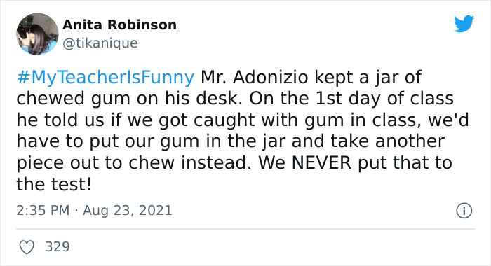 People Are Sharing Funny, Weird, And Embarrassing Stories About Their Teachers For Jimmy Fallon’s Challenge (40 Pics) People Are Sharing Funny, Weird, And Embarrassing Stories About Their Teachers For Jimmy Fallon’s Challenge (40 Pics)