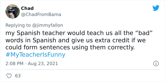 People Are Sharing Funny, Weird, And Embarrassing Stories About Their Teachers For Jimmy Fallon’s Challenge (40 Pics) People Are Sharing Funny, Weird, And Embarrassing Stories About Their Teachers For Jimmy Fallon’s Challenge (40 Pics)