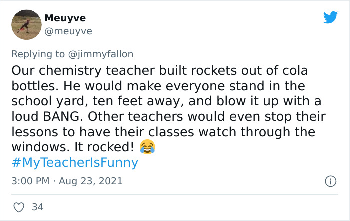 People Are Sharing Funny, Weird, And Embarrassing Stories About Their Teachers For Jimmy Fallon’s Challenge (40 Pics) People Are Sharing Funny, Weird, And Embarrassing Stories About Their Teachers For Jimmy Fallon’s Challenge (40 Pics)