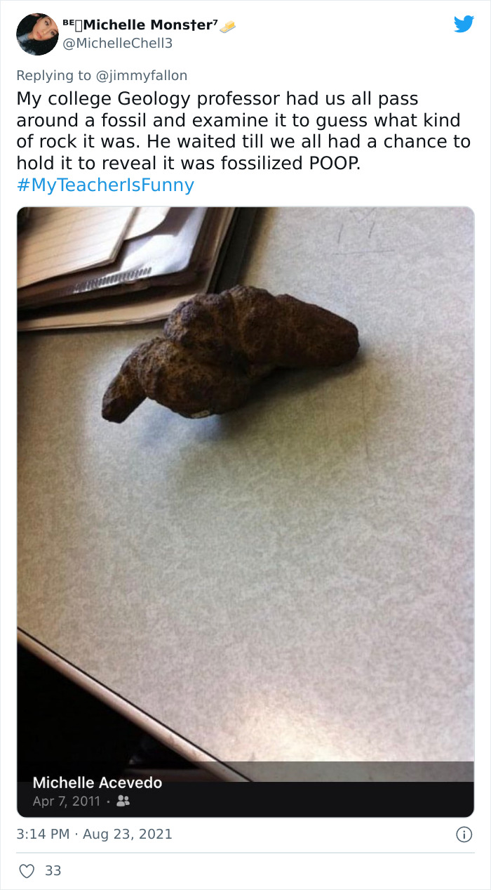 People Are Sharing Funny, Weird, And Embarrassing Stories About Their Teachers For Jimmy Fallon’s Challenge (40 Pics) People Are Sharing Funny, Weird, And Embarrassing Stories About Their Teachers For Jimmy Fallon’s Challenge (40 Pics)