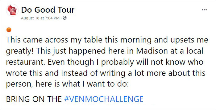 People Online Step Up After Gay Server Is Left With A Homophobic Message Instead Of A Tip