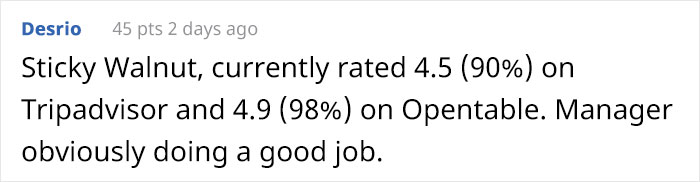 Restaurant Owner Puts Entitled Customer In Their Place With A Mic-Drop Response To Their Bad Tripadvisor Review