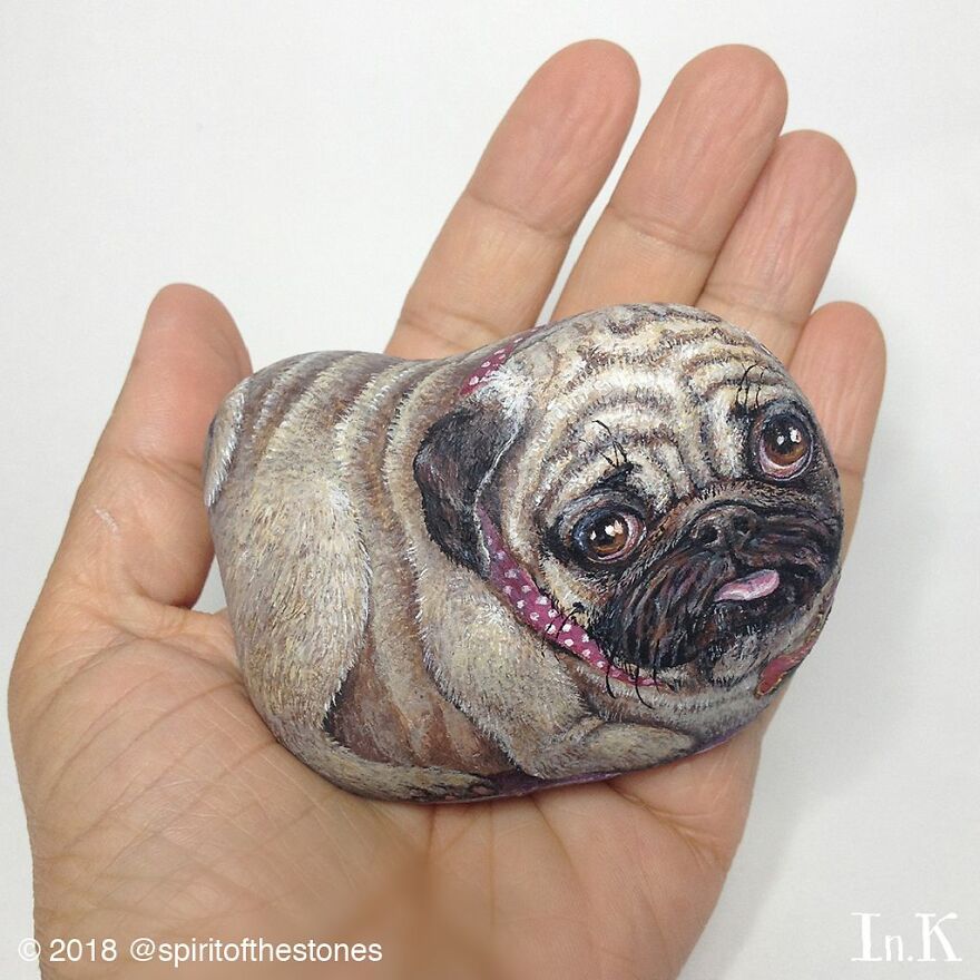 I Paint 3D Miniature Animals On Stones To Reflect Their Character And Spirit (30 Pics) I Paint 3D Miniature Animals On Stones To Reflect Their Character And Spirit (30 Pics)