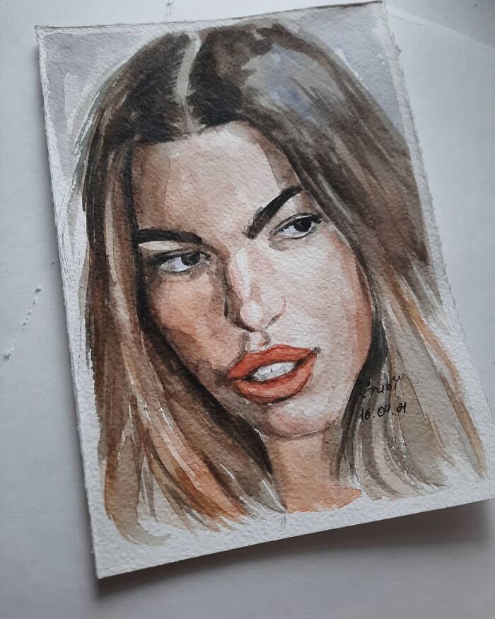 I Draw Portraits Of People Using Pencils And Watercolors, Here Are My Best 70 Works I Draw Portraits Of People Using Pencils And Watercolors, Here Are My Best 70 Works