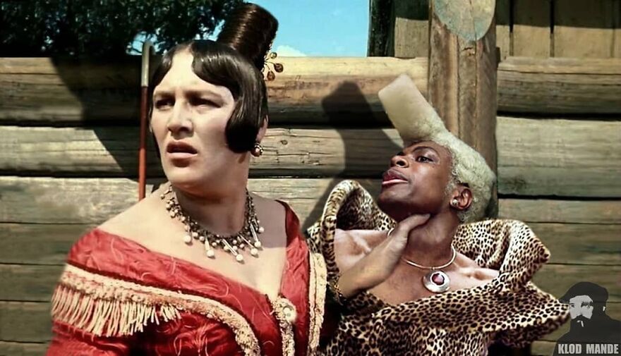 60 Funny Edits This Artist Created By Mixing Russian And Hollywood Pop Culture