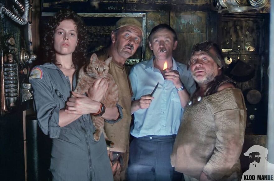 60 Funny Edits This Artist Created By Mixing Russian And Hollywood Pop Culture