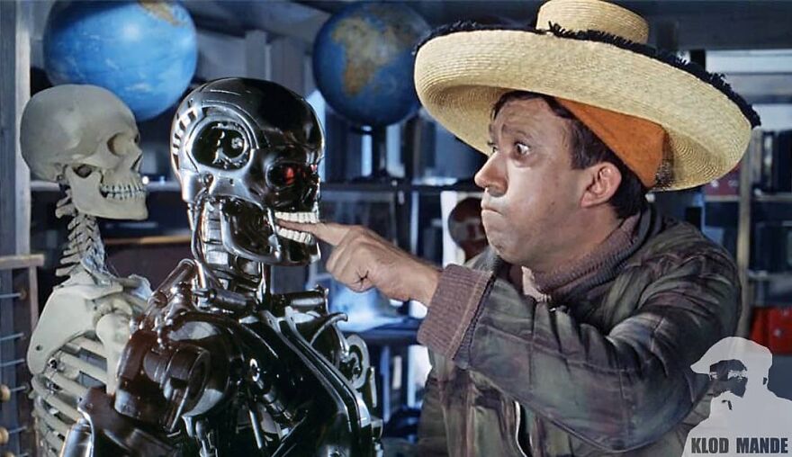 60 Funny Edits This Artist Created By Mixing Russian And Hollywood Pop Culture