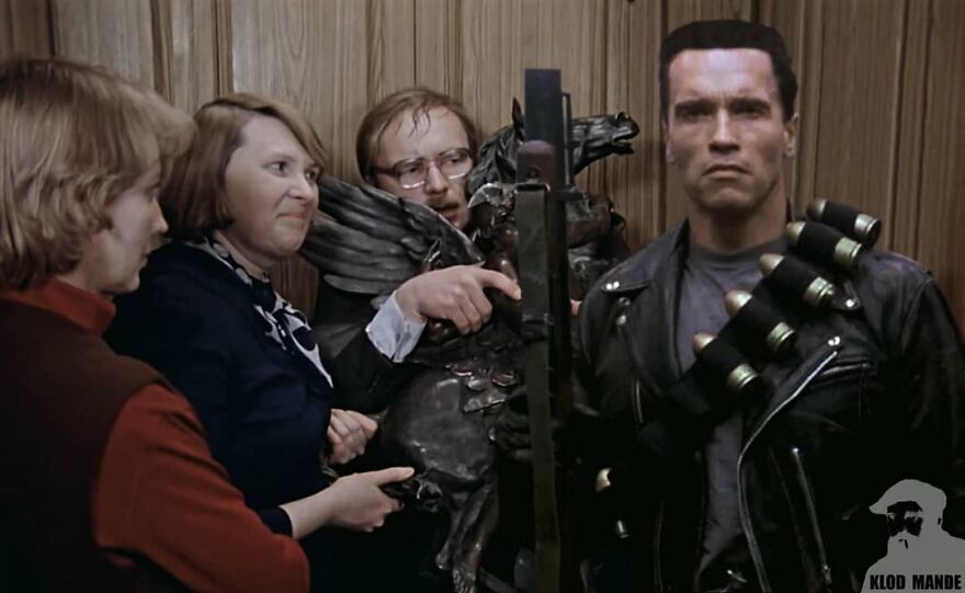 60 Funny Edits This Artist Created By Mixing Russian And Hollywood Pop Culture