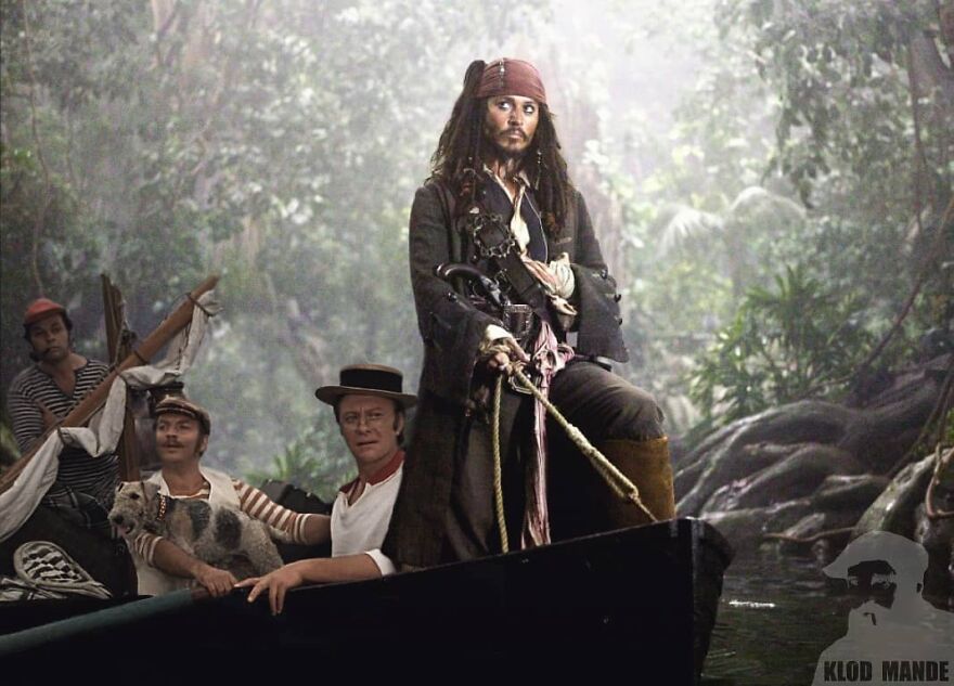 60 Funny Edits This Artist Created By Mixing Russian And Hollywood Pop Culture