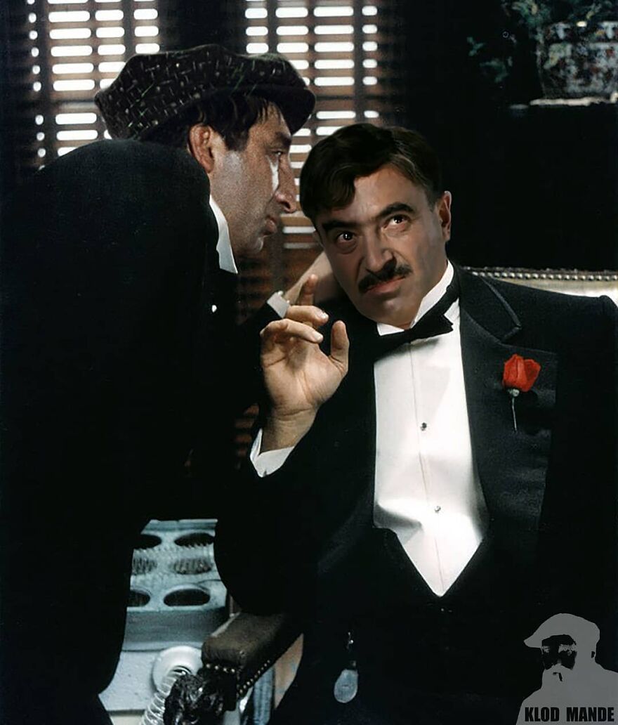 60 Funny Edits This Artist Created By Mixing Russian And Hollywood Pop Culture