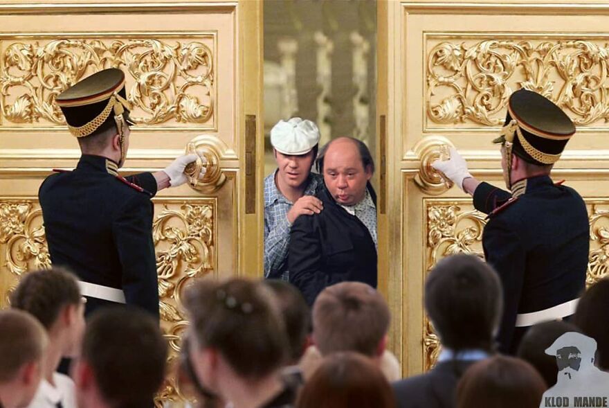 60 Funny Edits This Artist Created By Mixing Russian And Hollywood Pop Culture