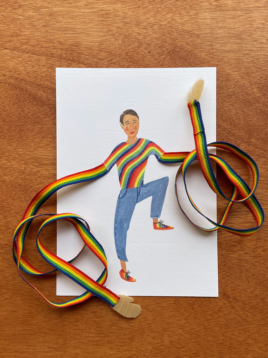 I Created These Cuddle Cards So People Can Send Each Other Hugs By Post I Created These Cuddle Cards So People Can Send Each Other Hugs By Post