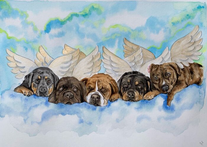 I Have An Emotional Job Of Creating Custom Art Of Pets After They’ve Passed Away (19 Pics) I Have An Emotional Job Of Creating Custom Art Of Pets After They’ve Passed Away (19 Pics)