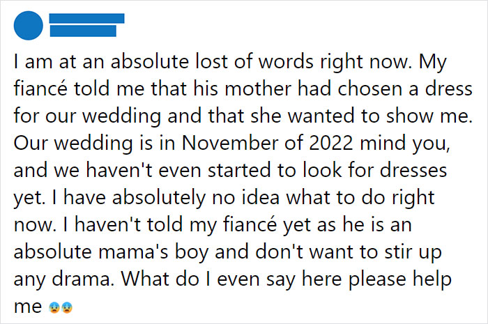 Bride Shares Screenshots Of Cruel Texts She Received From Her MIL Who Said She’ll Be Wearing An Actual Wedding Dress To The Ceremony Bride Shares Screenshots Of Cruel Texts She Received From Her MIL Who Said She’ll Be Wearing An Actual Wedding Dress To The Ceremony