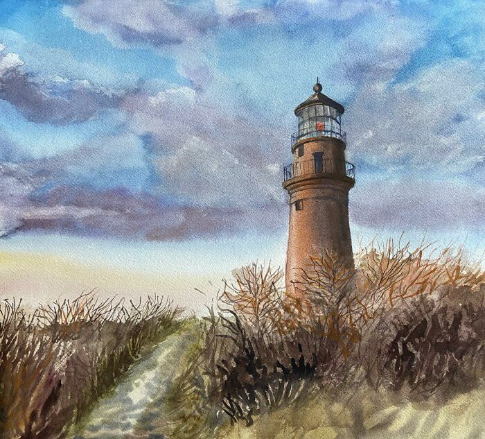 I Show The Beauty Of Martha’s Vineyard Island With My Watercolor Paintings (22 Pics) I Show The Beauty Of Martha’s Vineyard Island With My Watercolor Paintings (22 Pics)
