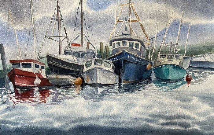 I Show The Beauty Of Martha’s Vineyard Island With My Watercolor Paintings (22 Pics) I Show The Beauty Of Martha’s Vineyard Island With My Watercolor Paintings (22 Pics)