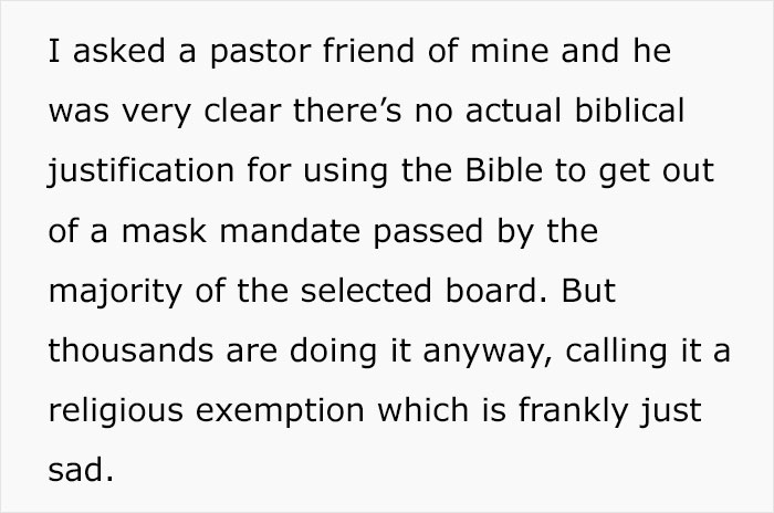 Dad Schools Anti-Mask Parents About What Is And Isn’t In The Bible In Powerful Speech Dad Schools Anti-Mask Parents About What Is And Isn’t In The Bible In Powerful Speech