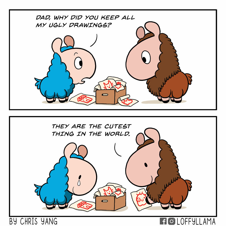 My 23 New Wholesome And Positive Comics About A Blue Llama My 23 New Wholesome And Positive Comics About A Blue Llama