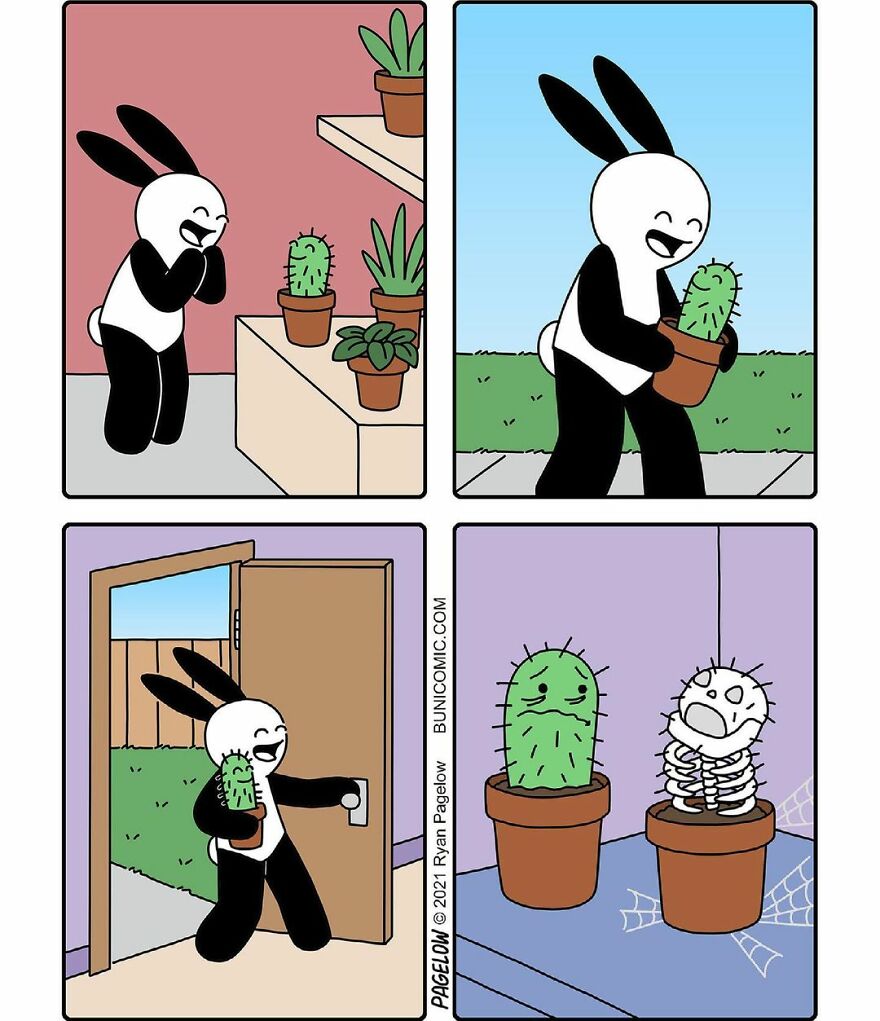 30 Comics By Buni That Are Funny, Sad, And Twisted At The Same Time (New Pics) 30 Comics By Buni That Are Funny, Sad, And Twisted At The Same Time (New Pics)