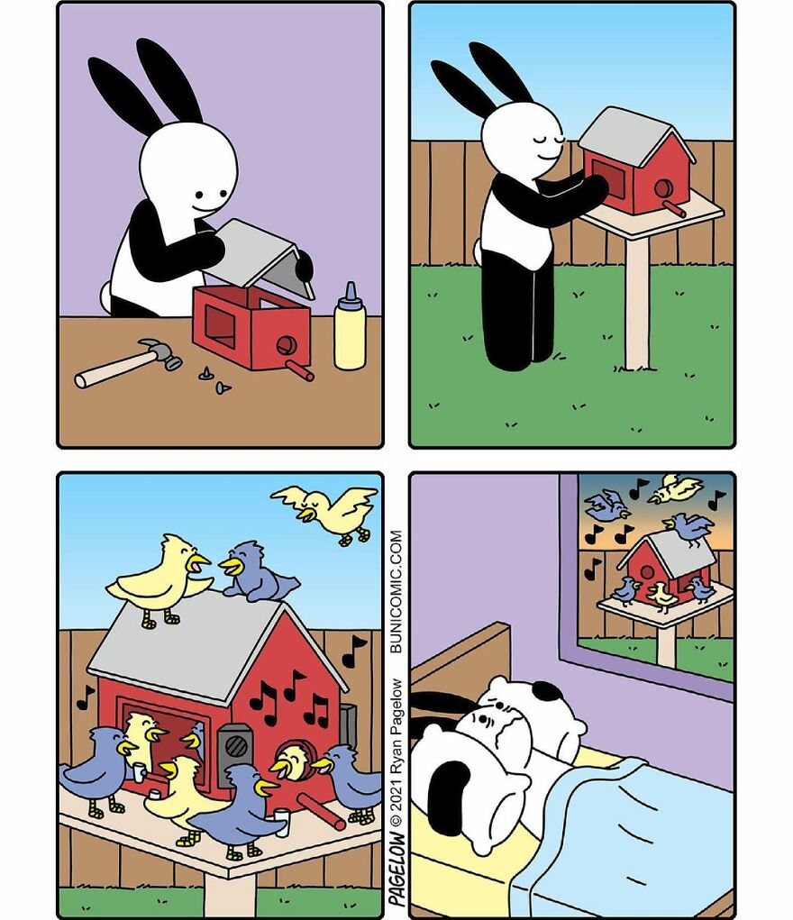 30 Comics By Buni That Are Funny, Sad, And Twisted At The Same Time (New Pics) 30 Comics By Buni That Are Funny, Sad, And Twisted At The Same Time (New Pics)