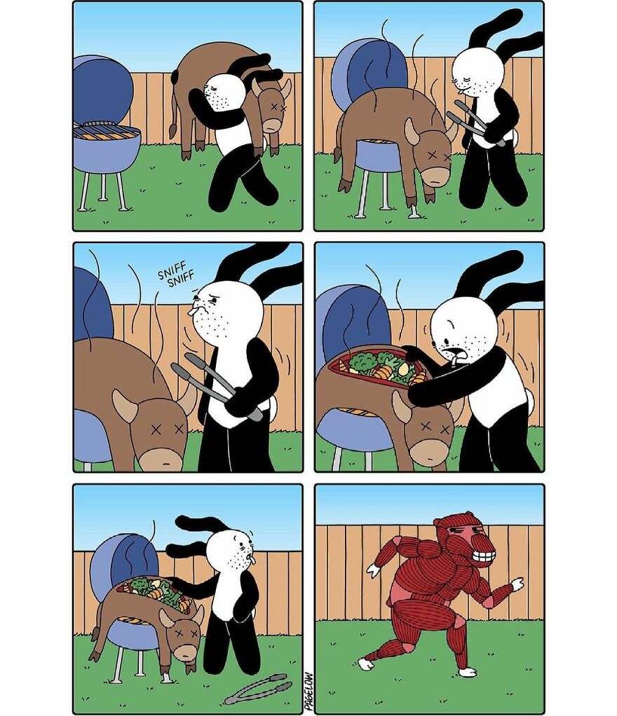 30 Comics By Buni That Are Funny, Sad, And Twisted At The Same Time (New Pics) 30 Comics By Buni That Are Funny, Sad, And Twisted At The Same Time (New Pics)