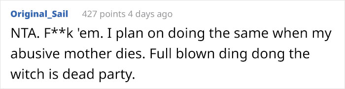 Woman Throws A “Death-Day” Party After Learning Her Stalker That’s Been Tormenting Her For Years Is Dead, Gets Called Out Woman Throws A “Death-Day” Party After Learning Her Stalker That’s Been Tormenting Her For Years Is Dead, Gets Called Out