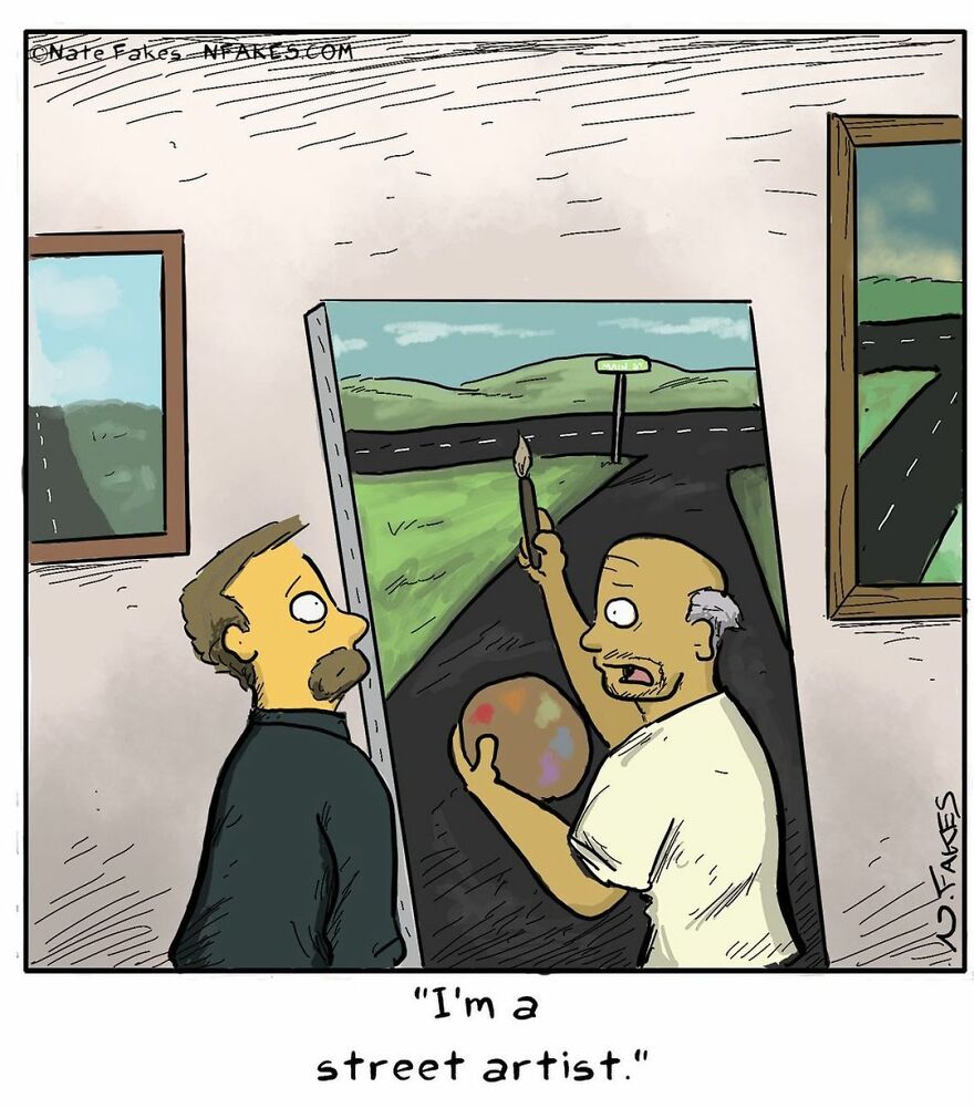 This Artist Can Tell A Joke In A Single Panel, Here Are His 40 Best Works (New Pics) This Artist Can Tell A Joke In A Single Panel, Here Are His 40 Best Works (New Pics)