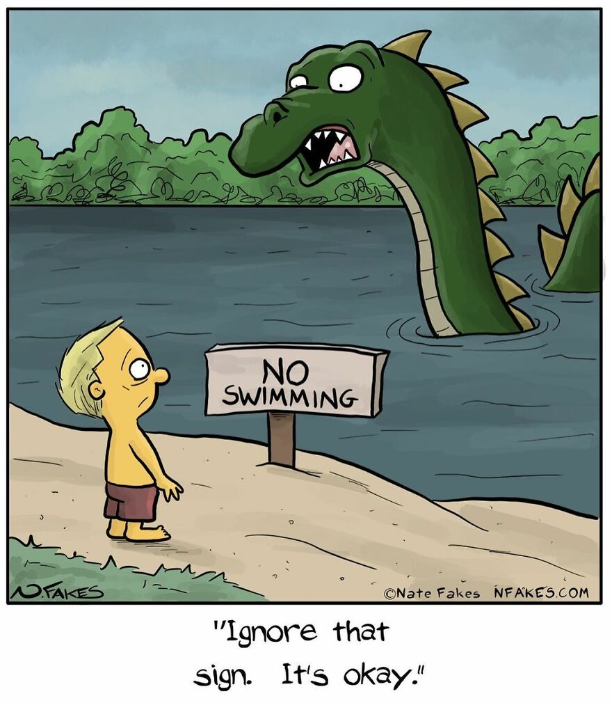 This Artist Can Tell A Joke In A Single Panel, Here Are His 40 Best Works (New Pics) This Artist Can Tell A Joke In A Single Panel, Here Are His 40 Best Works (New Pics)